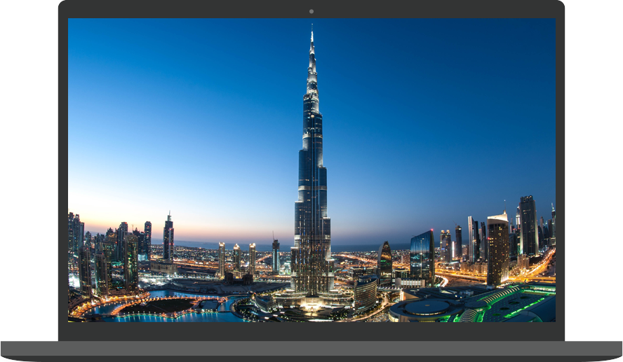 Burj Khalifa (888x517), Png Download