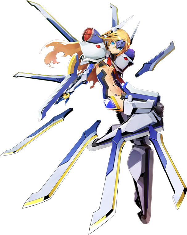 Mu-12 (364kb, - Blazblue Central Fiction Mu (607x762), Png Download