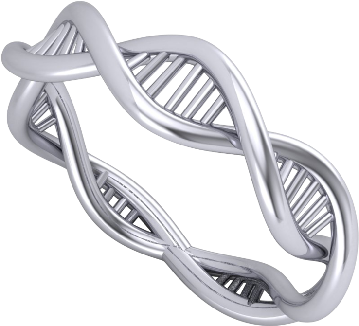 18k White Gold - Chaise Longue (1000x1000), Png Download