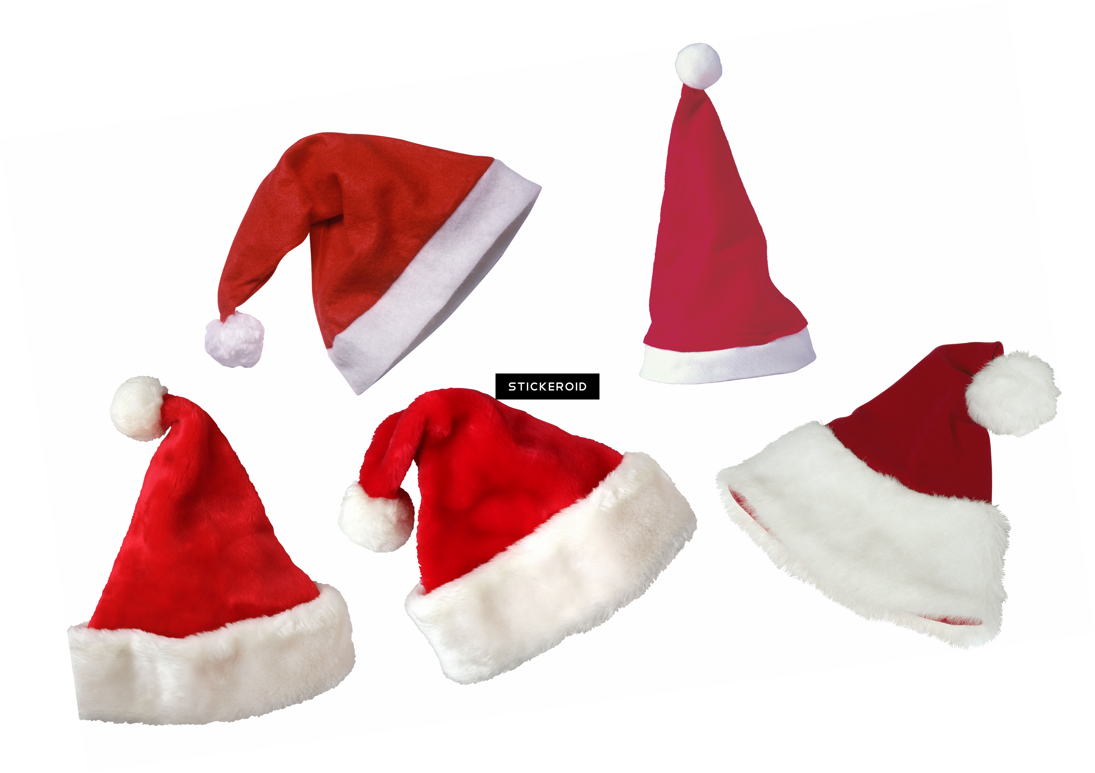 Christmas Ball Toy - Bidlsbs Funny Plush Santa Claus Christmas Holiday Party (3792x2676), Png Download