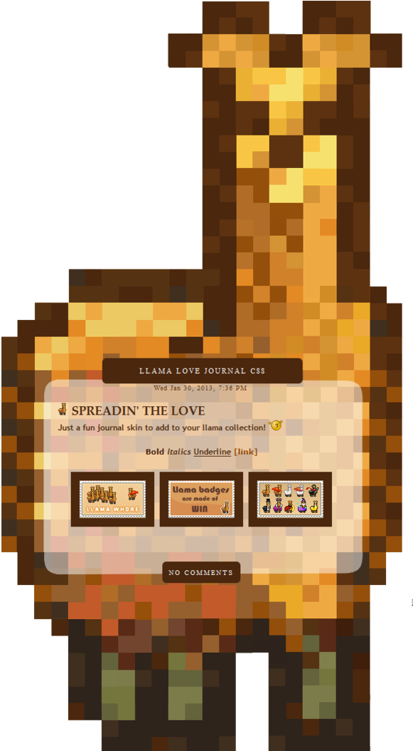 Llama Minecraft Png Jpg Transparent Library - Deviantart Llama (759x1053), Png Download