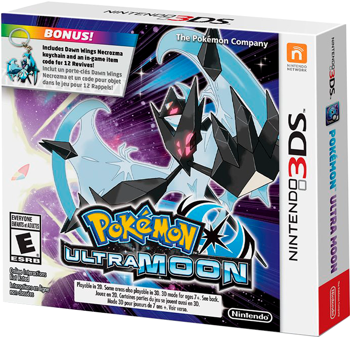 Download Pokémon Ultra Moon Pokemon Ultra Moon (3ds) Full Size PNG