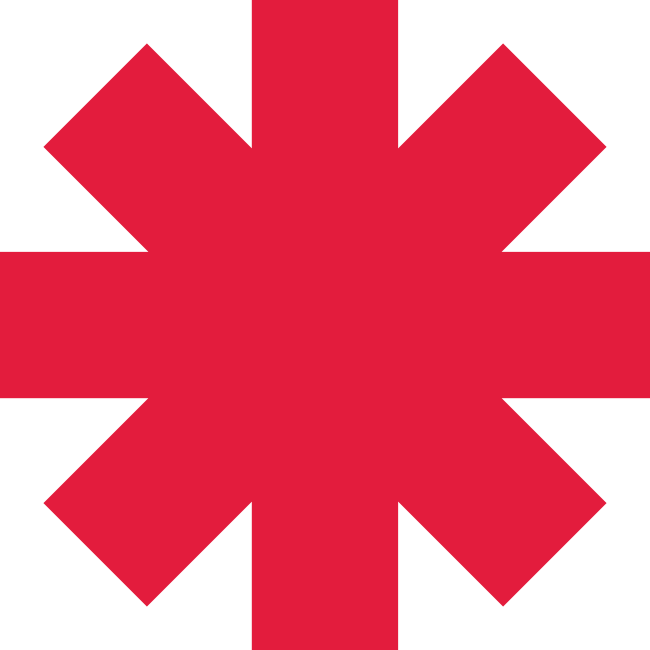 Red Hot Chili Peppers Asterisk (650x650), Png Download
