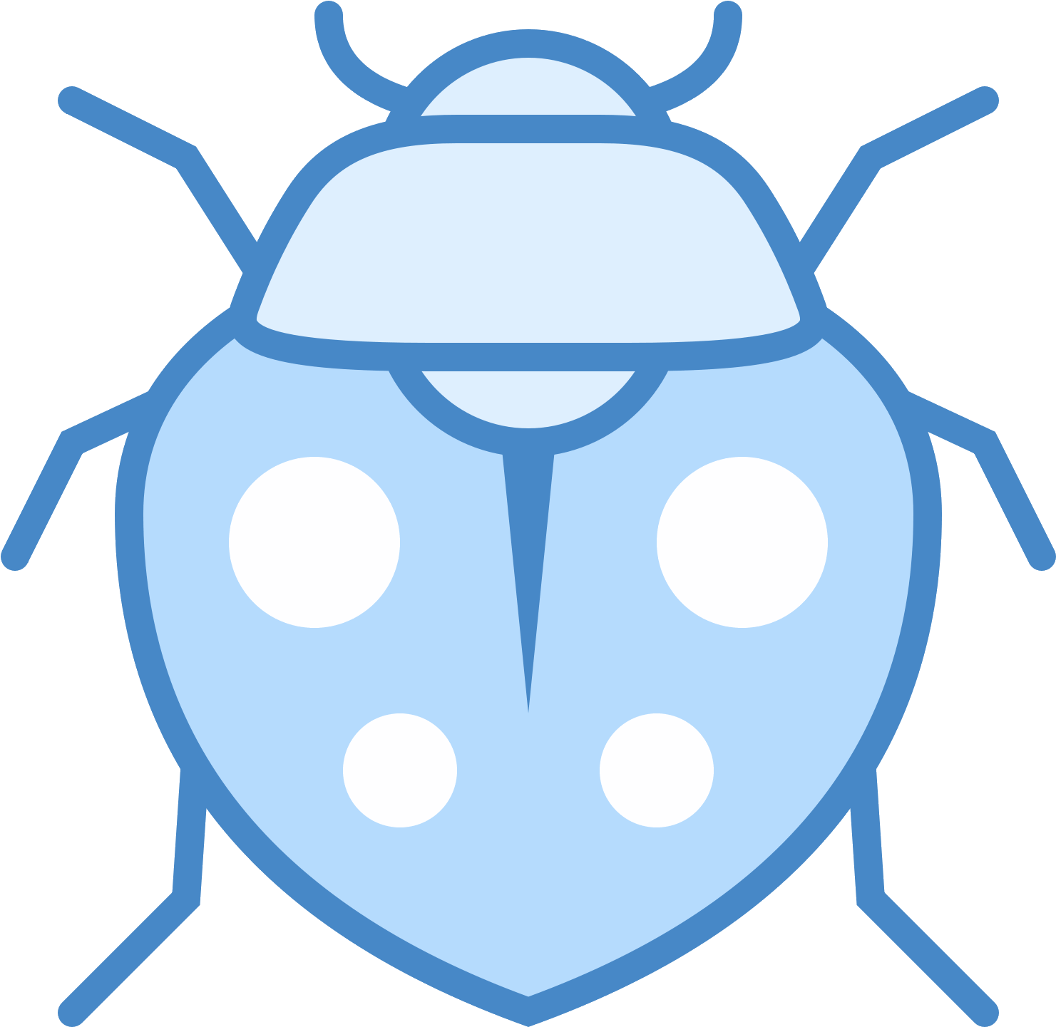 This Logo At First Glance Resembles A Ladybug - Icon (1600x1600), Png Download