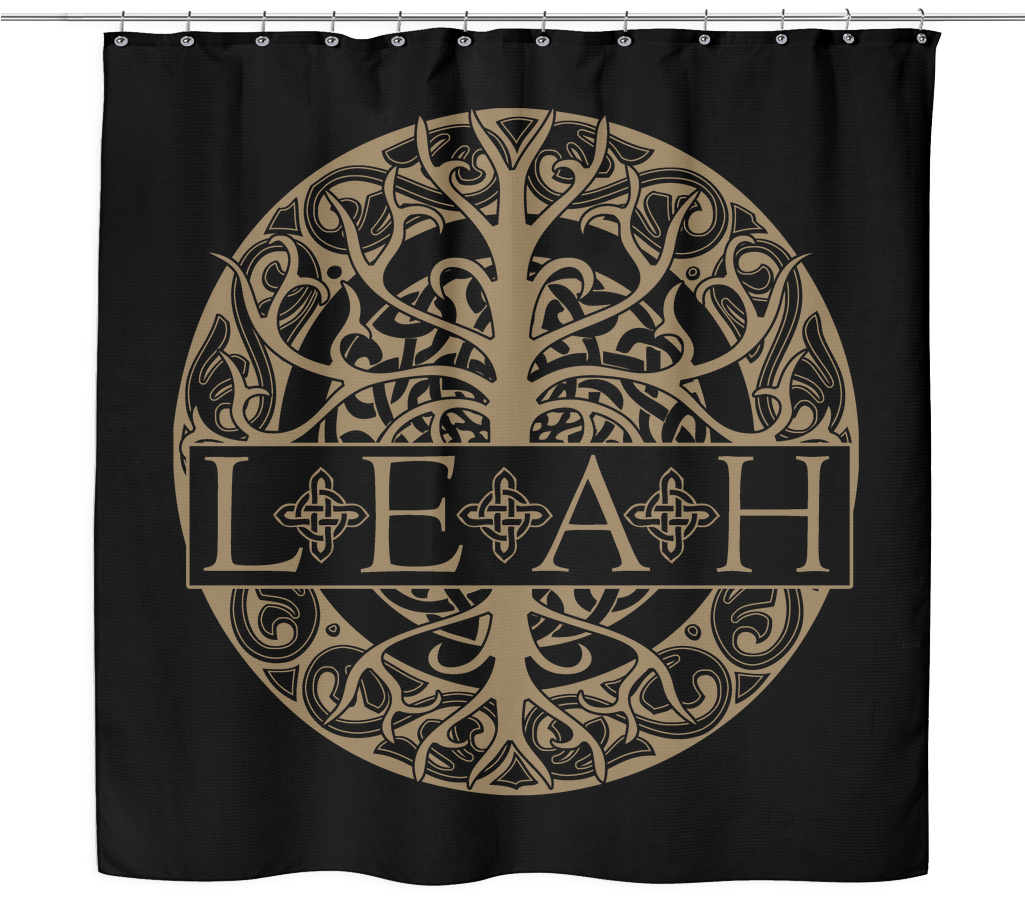 Celtic Vines Shower Curtain - Curtain (1024x1024), Png Download