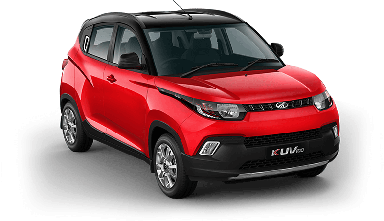 Mahindra Launches Dual Colour Tone Kuv100 To Mark Its - Mahindra Kuv100nxt Png (850x478), Png Download