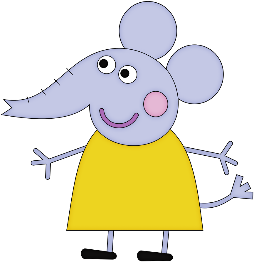 Peppa Minus Pepa Pig Pinterest George Party - Pedro Pony Peppa Pig Characters (900x927), Png Download