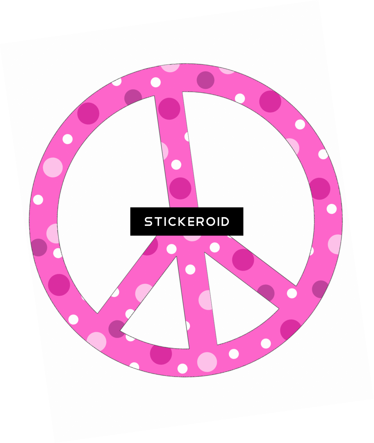 Peace Symbol Hippie - Jean Marc Parent Utopie (1191x1410), Png Download