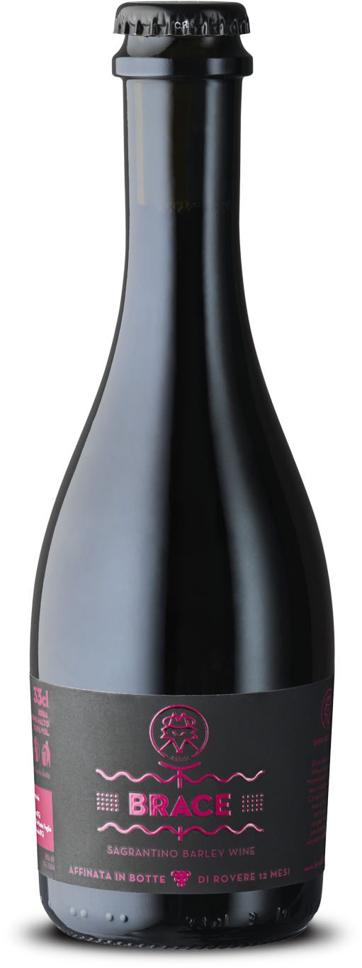 Beer-brace - Birra Dell Eremo Torba (680x1400), Png Download