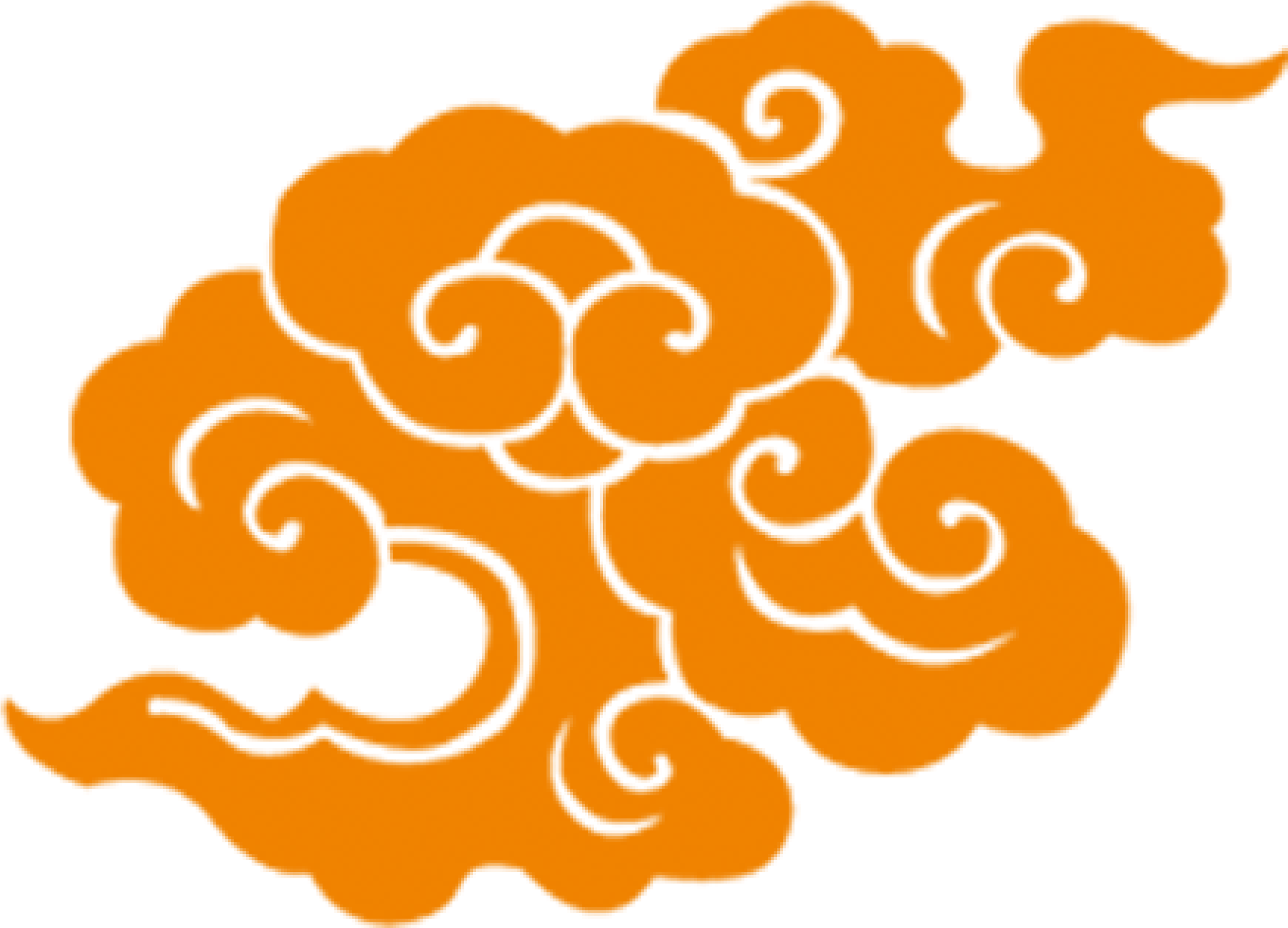 China Cloud Motif Transprent - Cloud Motif (3333x5000), Png Download