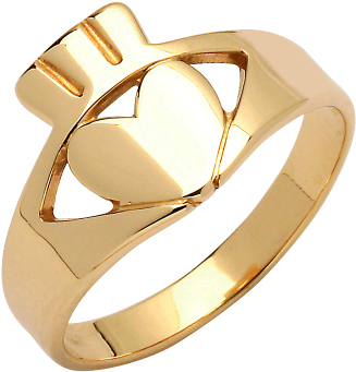 Celticlink Claddagh 2 Day Ladies F2034 (600x600), Png Download
