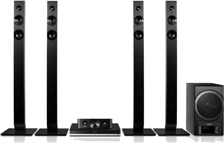 Free Png Home Theater Png Images Transparent - Panasonic Sc Btt785 (850x567), Png Download