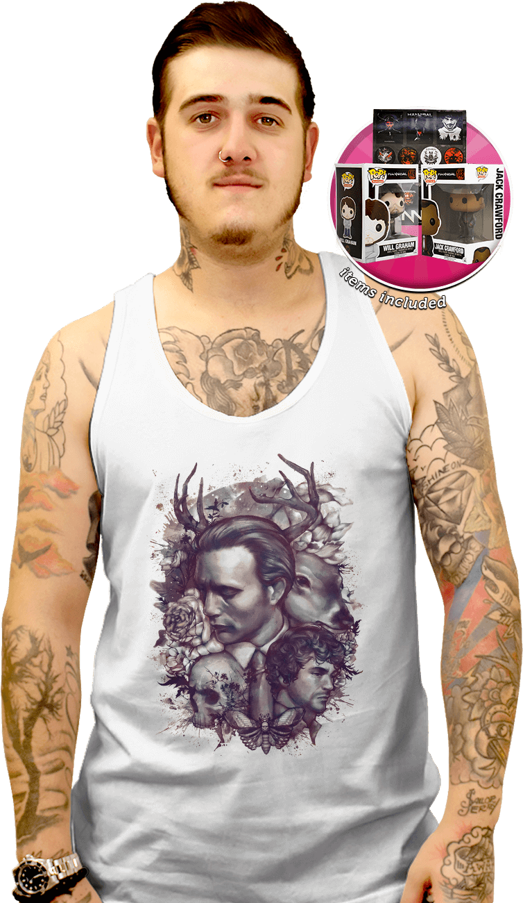 The Hannibal Bundle - Tattoo (900x1322), Png Download