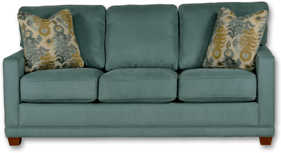 Tan Sofa Aqua Sofa (970x531), Png Download