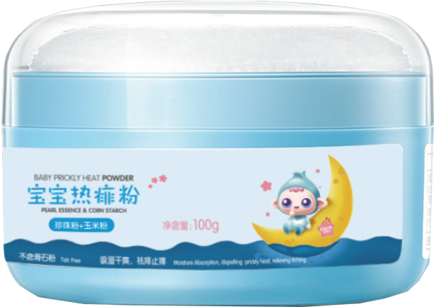 Einb Baby Hot Prickly Heat Powder 100g Prickly Heat - Plastic (800x800), Png Download