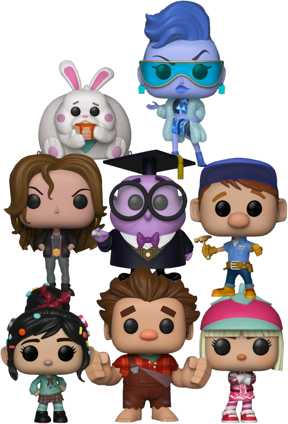 Ralph Breaks The Internet - Ralph Breaks The Internet Figures (1000x1471), Png Download