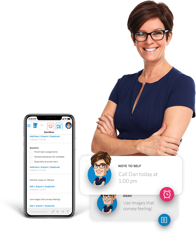 Jot Down Notes And Lists On The Fly, Forward Emails - 2018 (690x822), Png Download