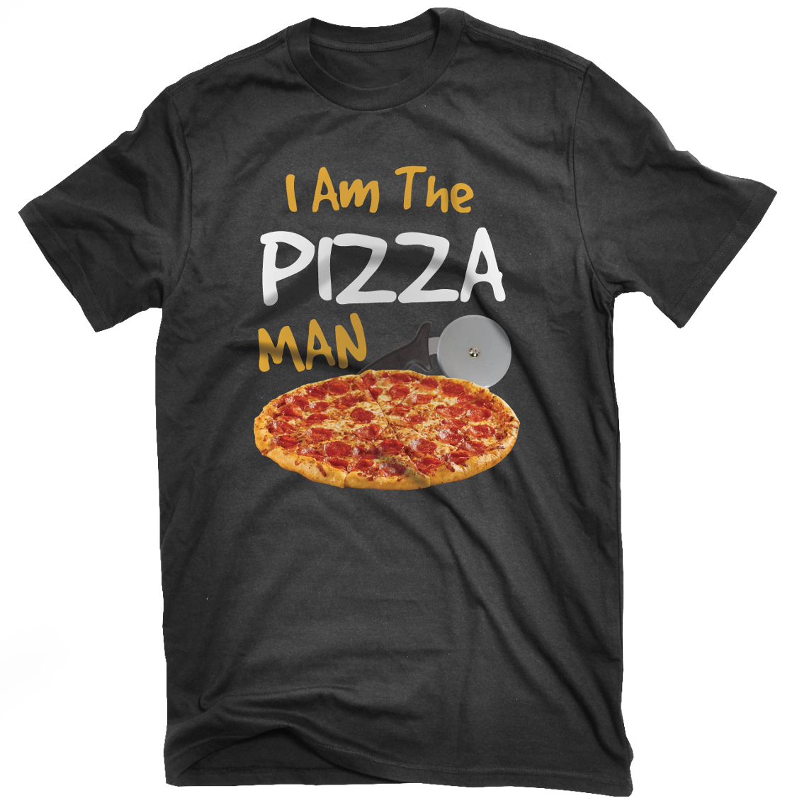 I Am The Pizza Man (1125x1126), Png Download