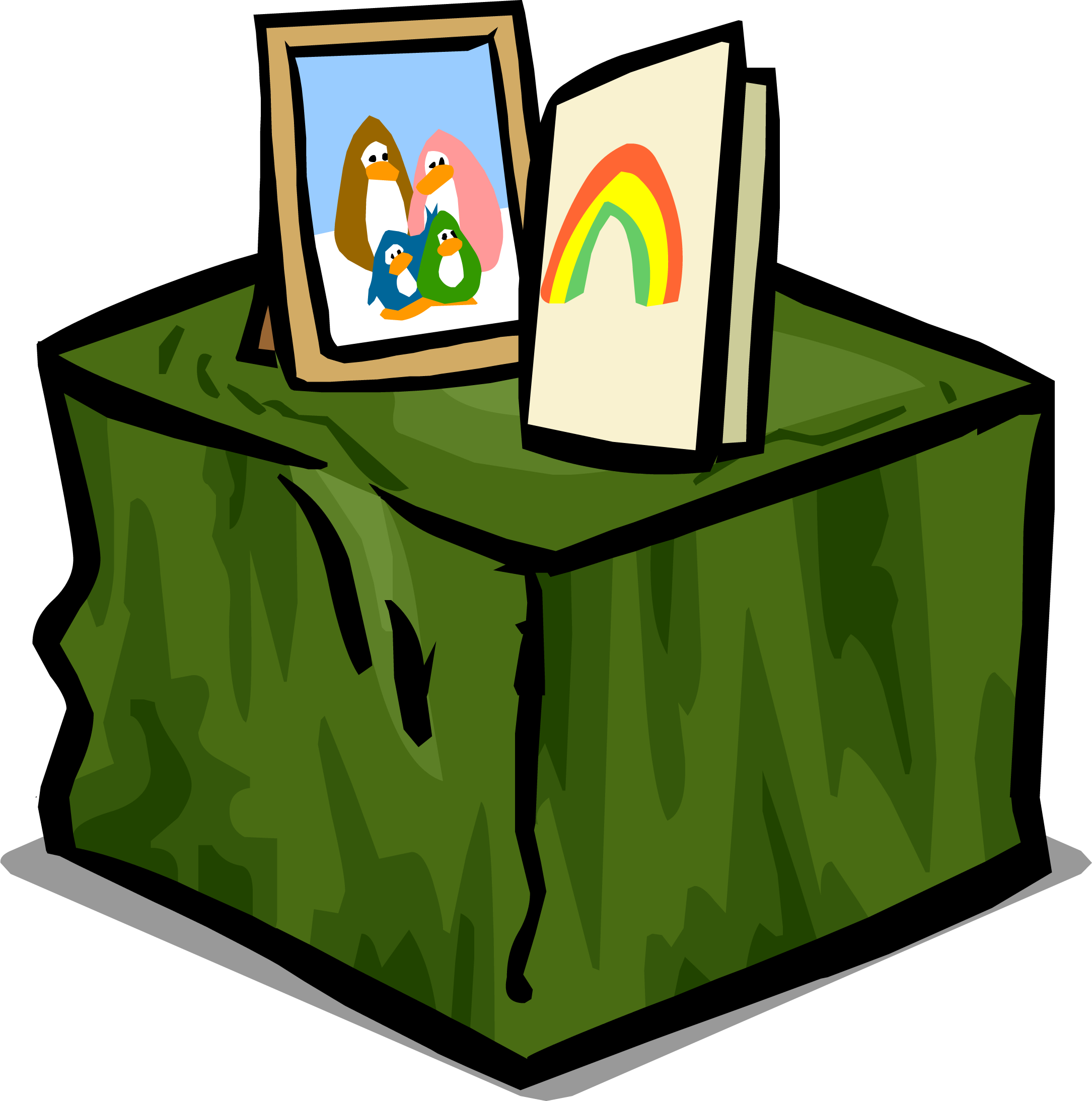 Stone Table Sprite 006 - Portable Network Graphics (2169x2187), Png Download