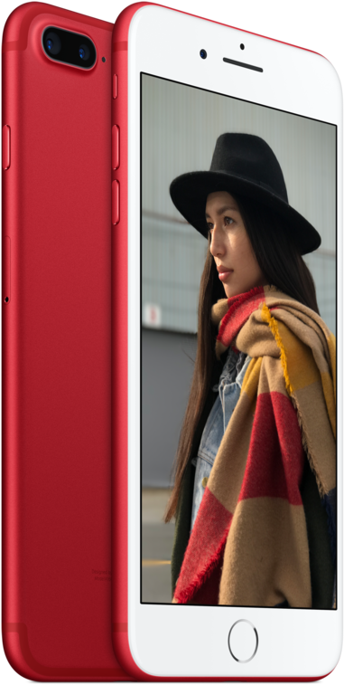 “since We Began Working With 10 Years Ago, Our Customers - Iphone 7 Red Camera (530x911), Png Download