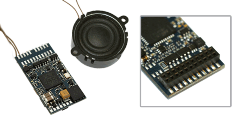 73900 Loksound Select "generic" - Esu Loksound 21 Pin (800x400), Png Download