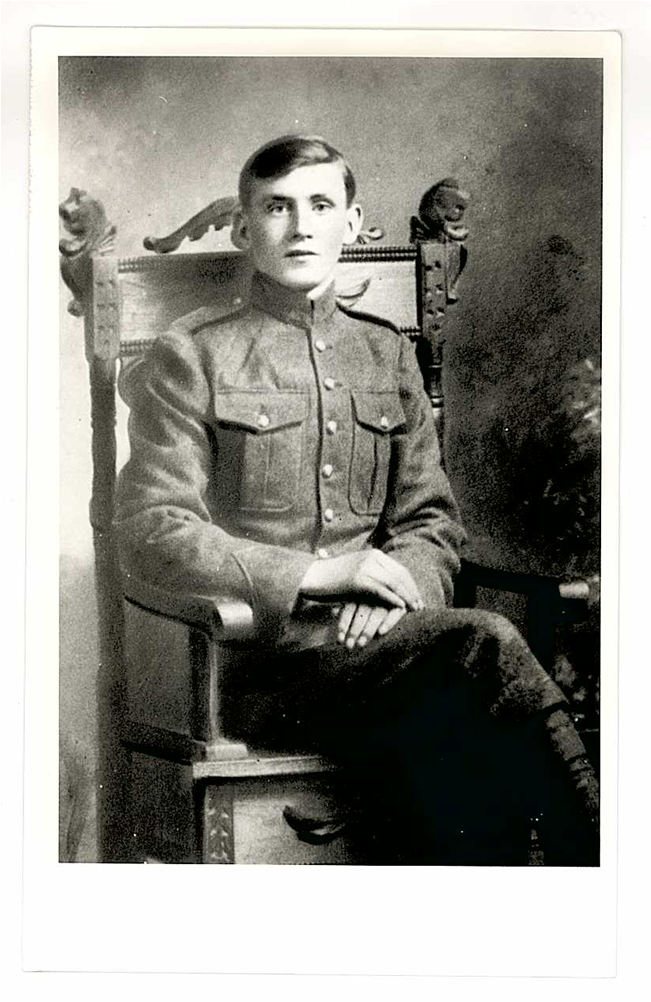 A Portrait Of Michael Joseph Dunne, Who Served In The - Canada Ww1 Michael Dunne Passchendaele (1300x1001), Png Download