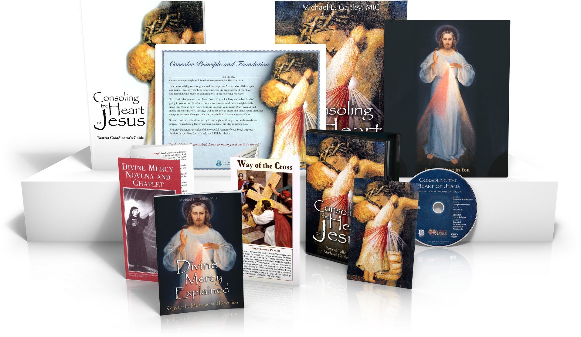 Consoling The Heart Of Jesus Coordinator Kit - Divine Mercy Explained [book] (1960x1190), Png Download