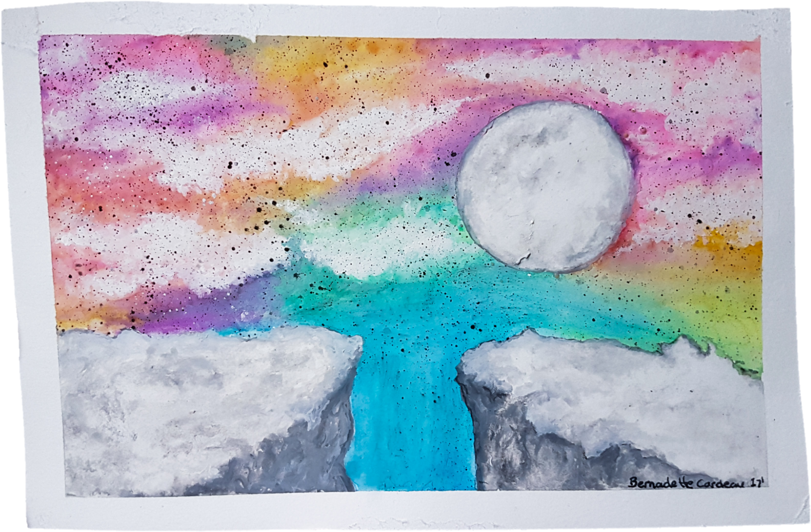 Spectrumwatercolor - Painting (1967x1106), Png Download