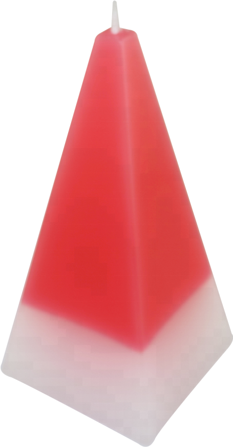 Color Changing Led Candles With Real Flame In Pyramid - Sign (1000x1000), Png Download