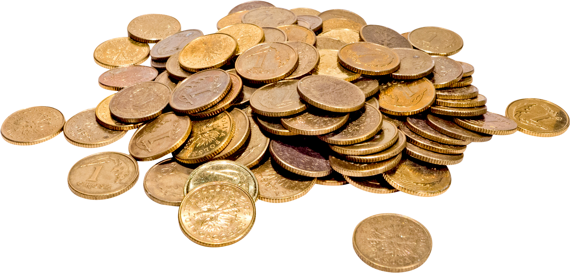 15 Png Money For Free Download On Mbtskoudsalg - Gold Coin Png (1900x958), Png Download