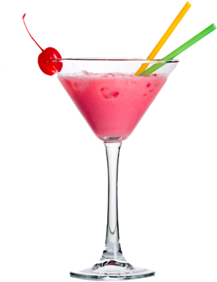 Tubes Verres, Bouteilles, Tasses - Cocktail Glass (500x500), Png Download