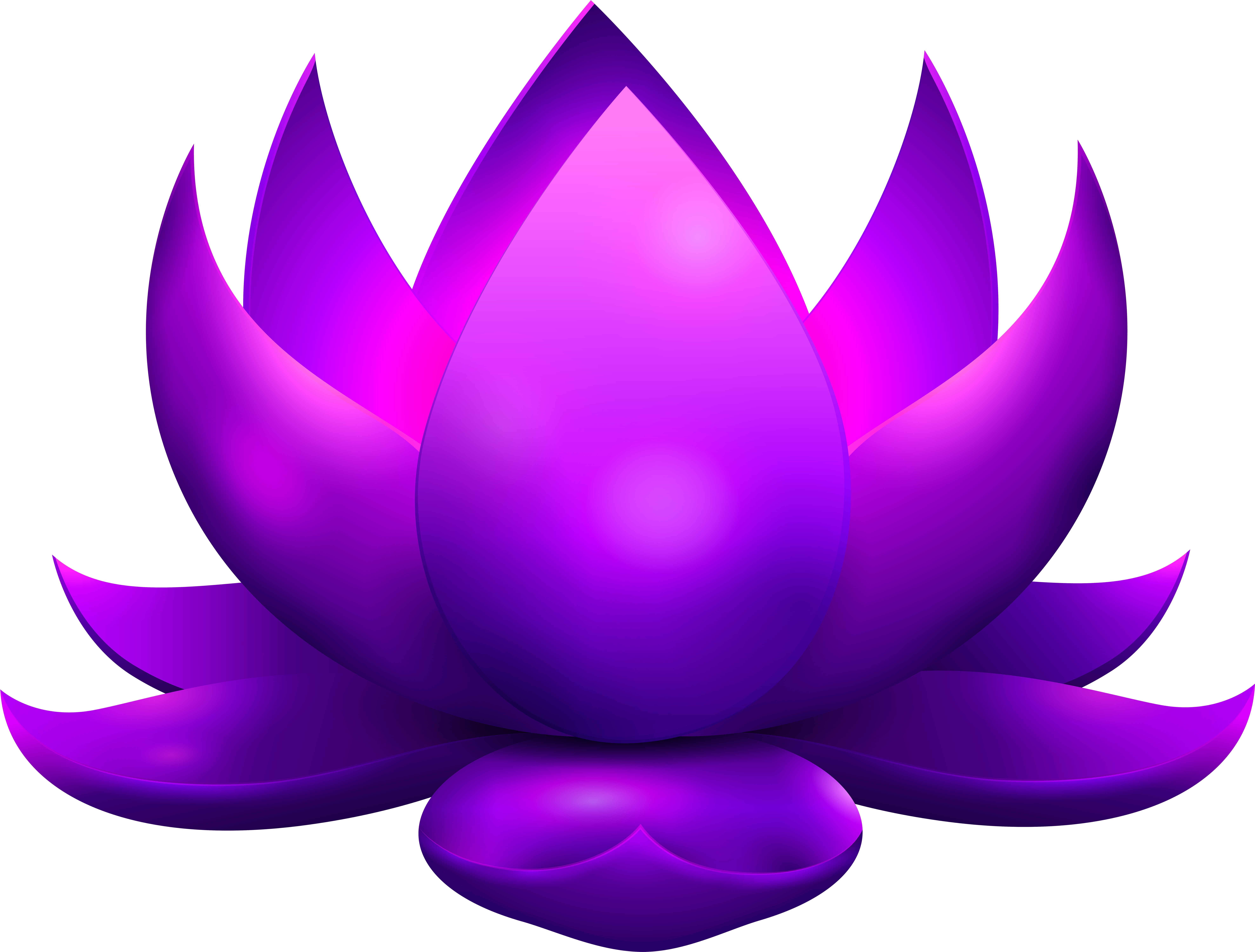 Lotus Flower Clipart At Getdrawings (8000x6101), Png Download