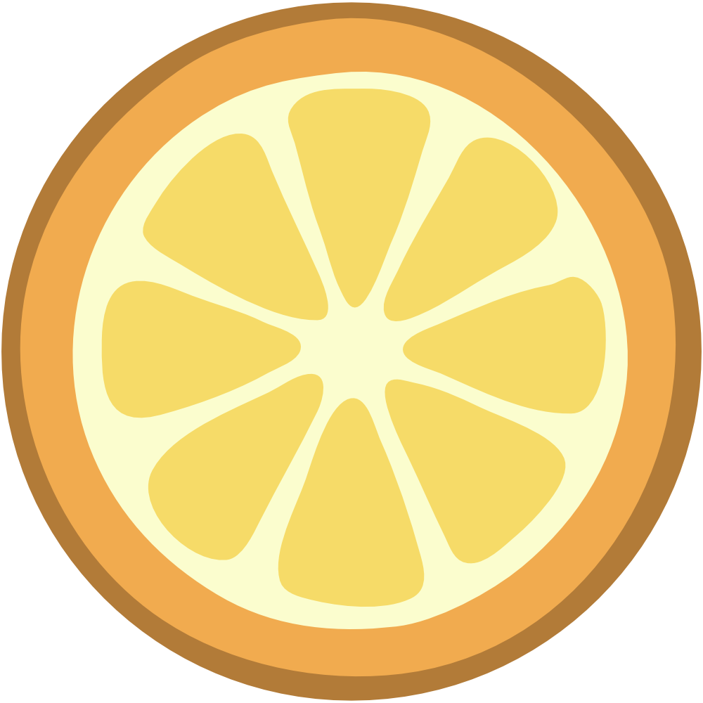Orange Png Image - Orange Slice Clipart (800x800), Png Download