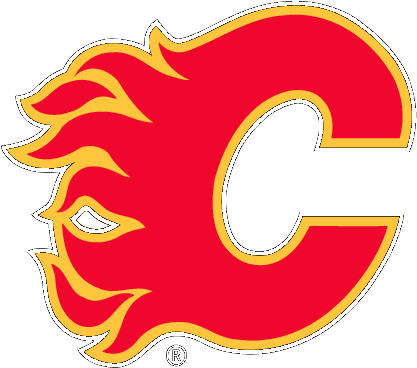 Nicht Verfügbar - Calgary Flames (436x385), Png Download