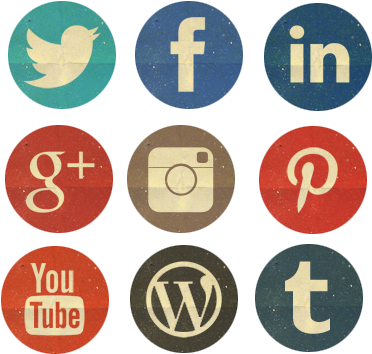 Social Media Icons - Social Media Platforms Icons (397x372), Png Download