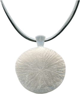 "silver Shell" Necklace - Locket (394x322), Png Download