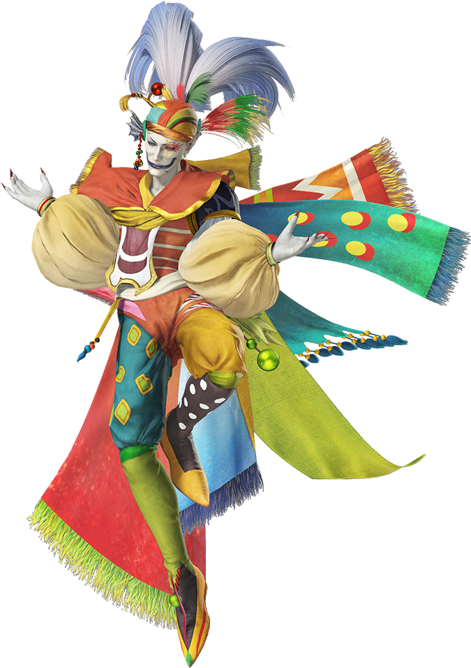 Dff2015 Kefka Snobbish Turban C - Costume (688x984), Png Download