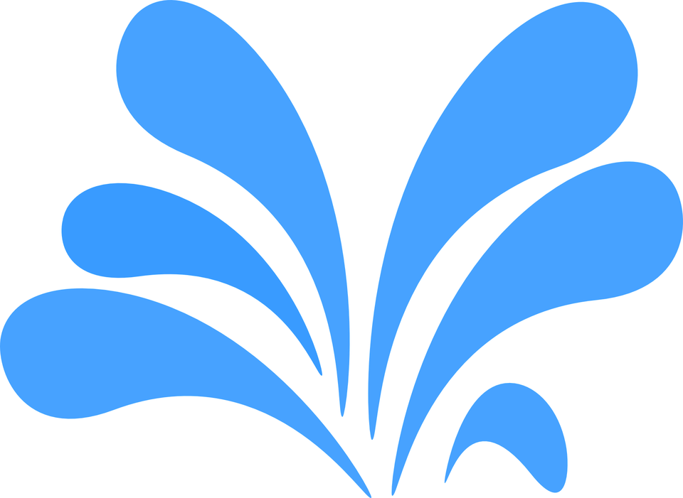 Splash Clipart Transparent - Water Splash Clipart (600x439), Png Download