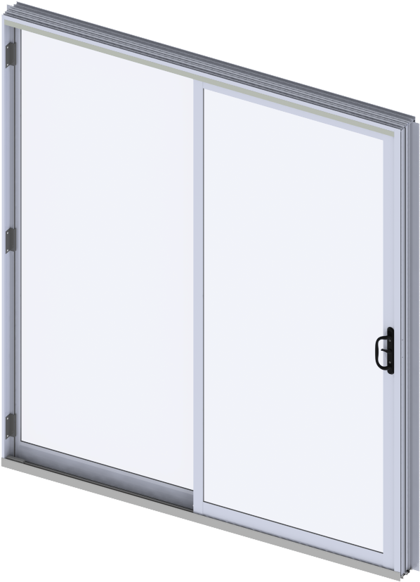 Commercial Aluminum Sliding Glass Doors - Aluminum Sliding Glass Window (700x900), Png Download