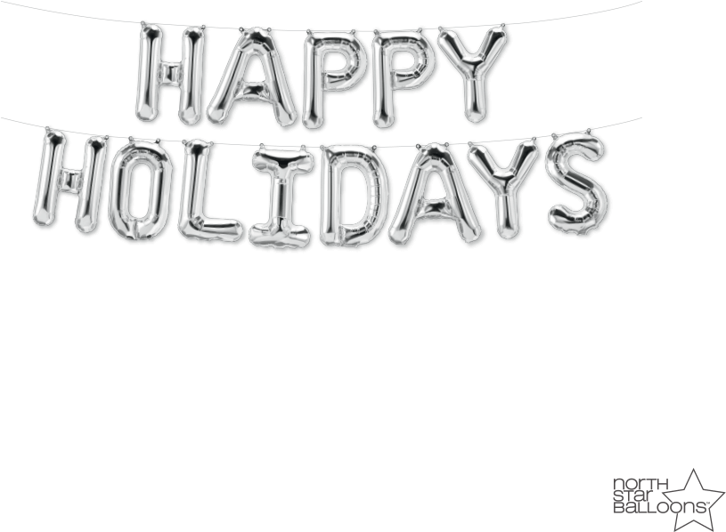 Happy Holidays Kit 16 In (1000x1000), Png Download