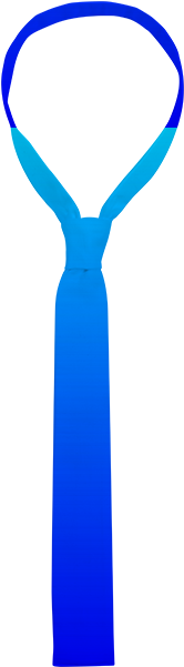 Blue Watercolor Gradient Cotton Tie $70 - Active Tank (400x621), Png Download