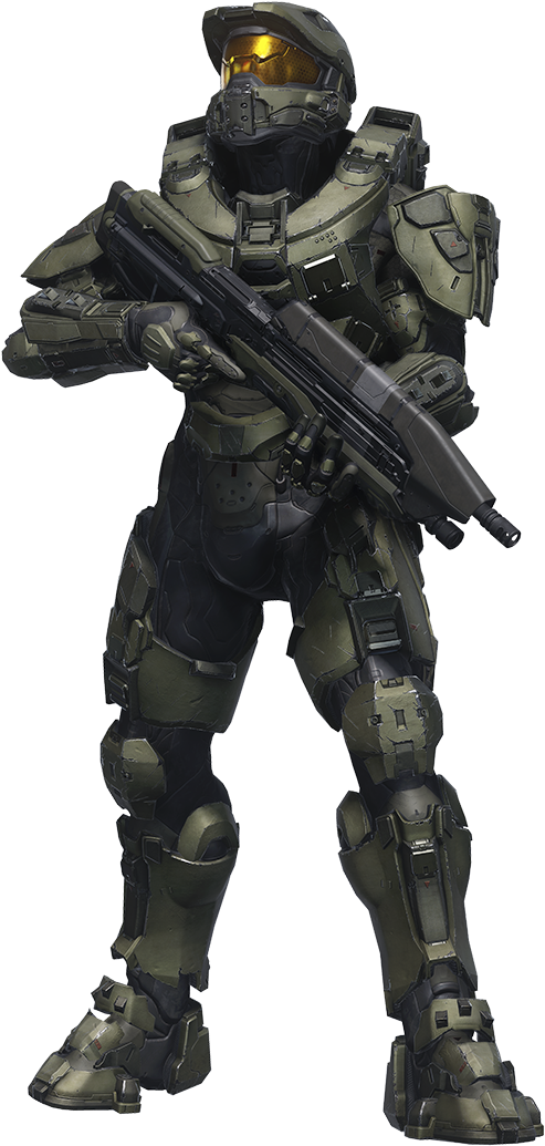 Master Chief Png Image Background - Master Chief Halo 1 5 (713x1080), Png Download