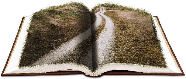 Open Book Fantasy With Farm Road Png Image - Traphouse Diaries (800x600), Png Download