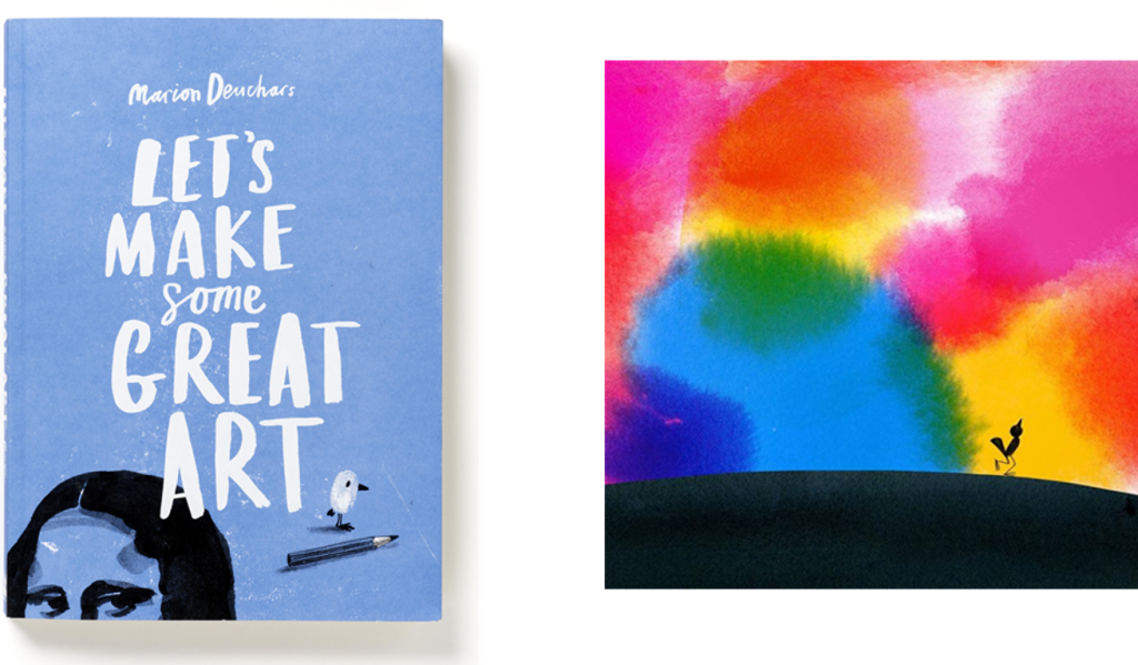 Let's Make Some Great Art & Bob's Blue Period - Let's Make Some Great Art By Marion Deuchars (1024x599), Png Download
