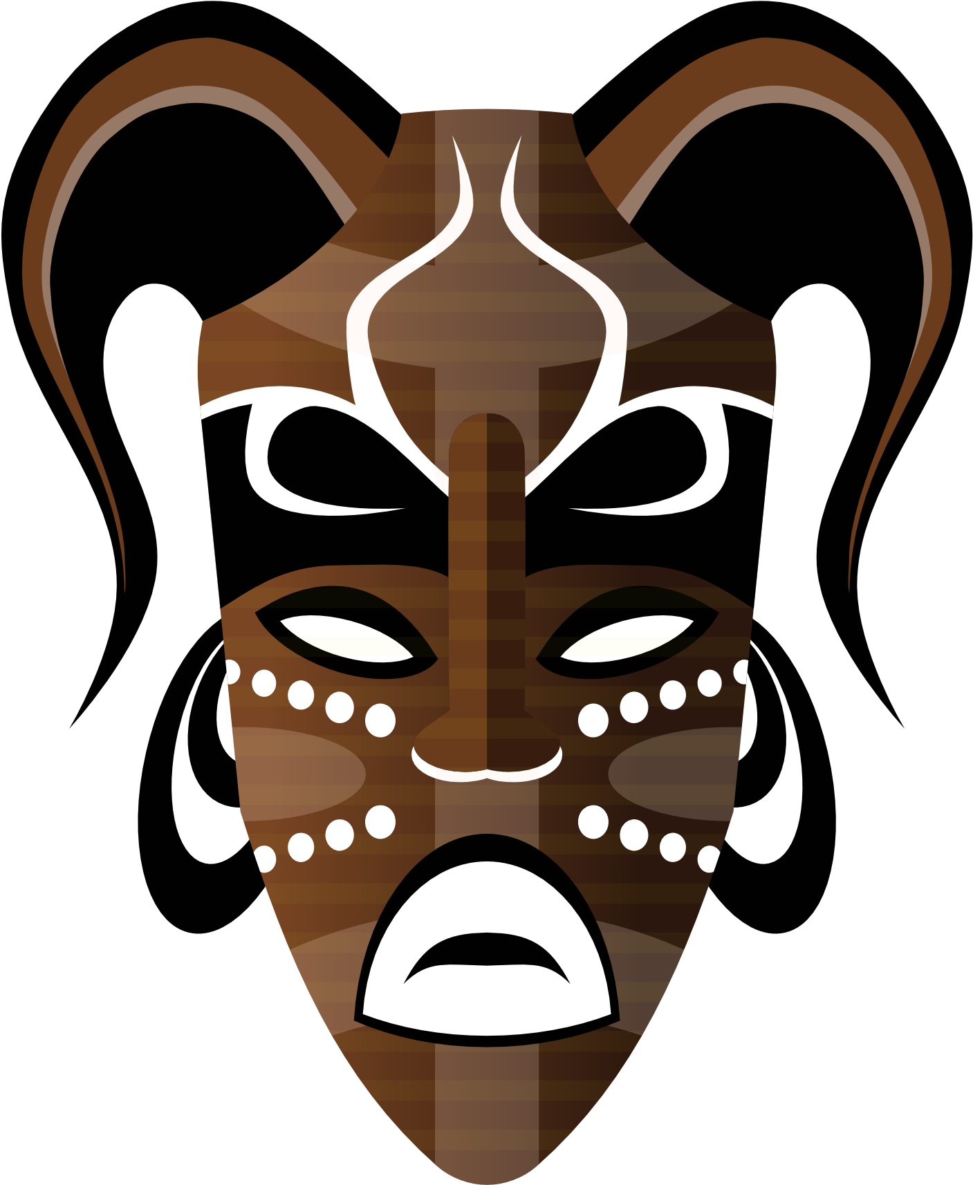 Tribal Clipart Tribal Mask - African Tribal Masks (1969x1969), Png Download