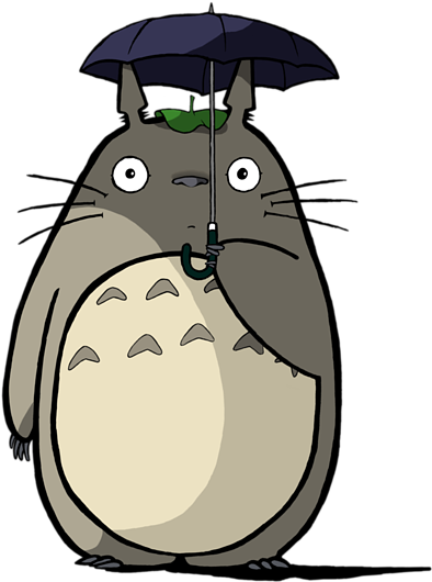 Hello I Am Thomas, This Is My Second Drawing, And This - Totoro Dibujo (527x600), Png Download