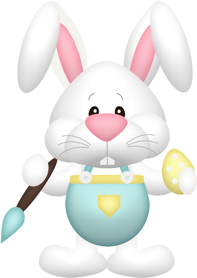 The Easter Bunny - Easter Bunny Tripping Clipart (500x500), Png Download