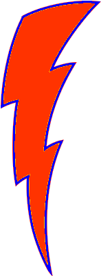 Lighting - Bolt - Png - Red Lightning Bolt Png (399x399), Png Download