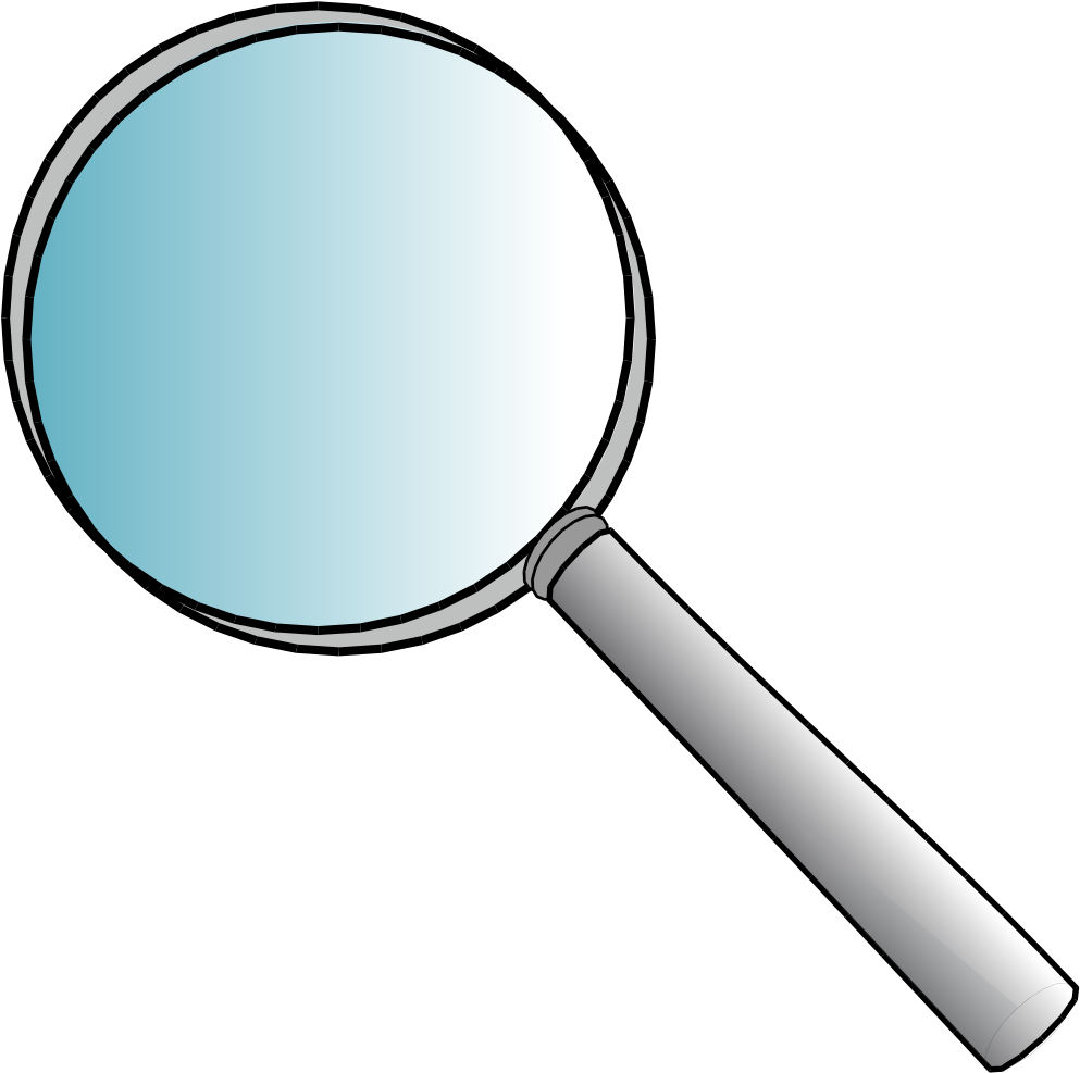 Magnifying Glass Cartoon Drawing Download Free Commercial - Magnifying Glass Clipart (755x750), Png Download