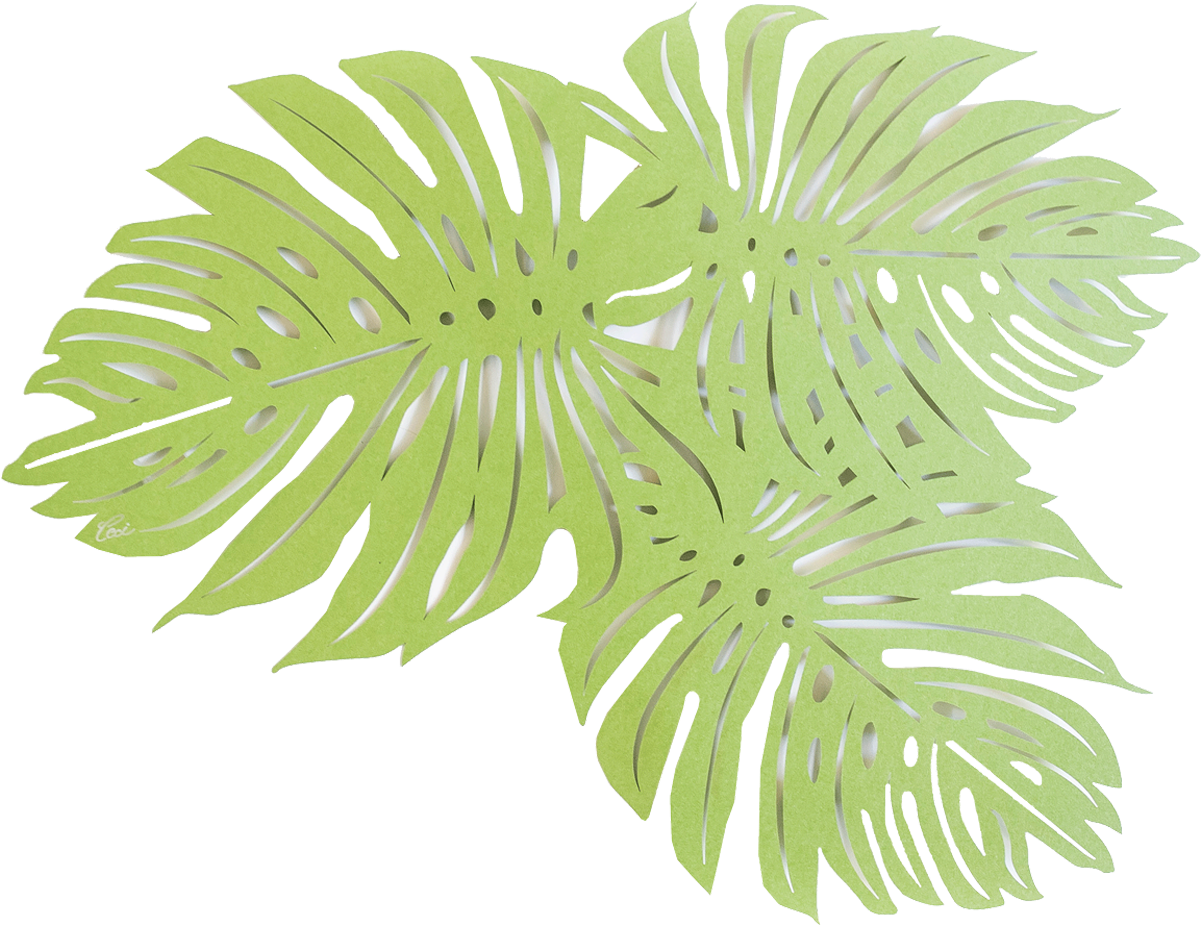Ceci New York - Ceci New York Set Of Eight Palm Placemat (1200x1200), Png Download